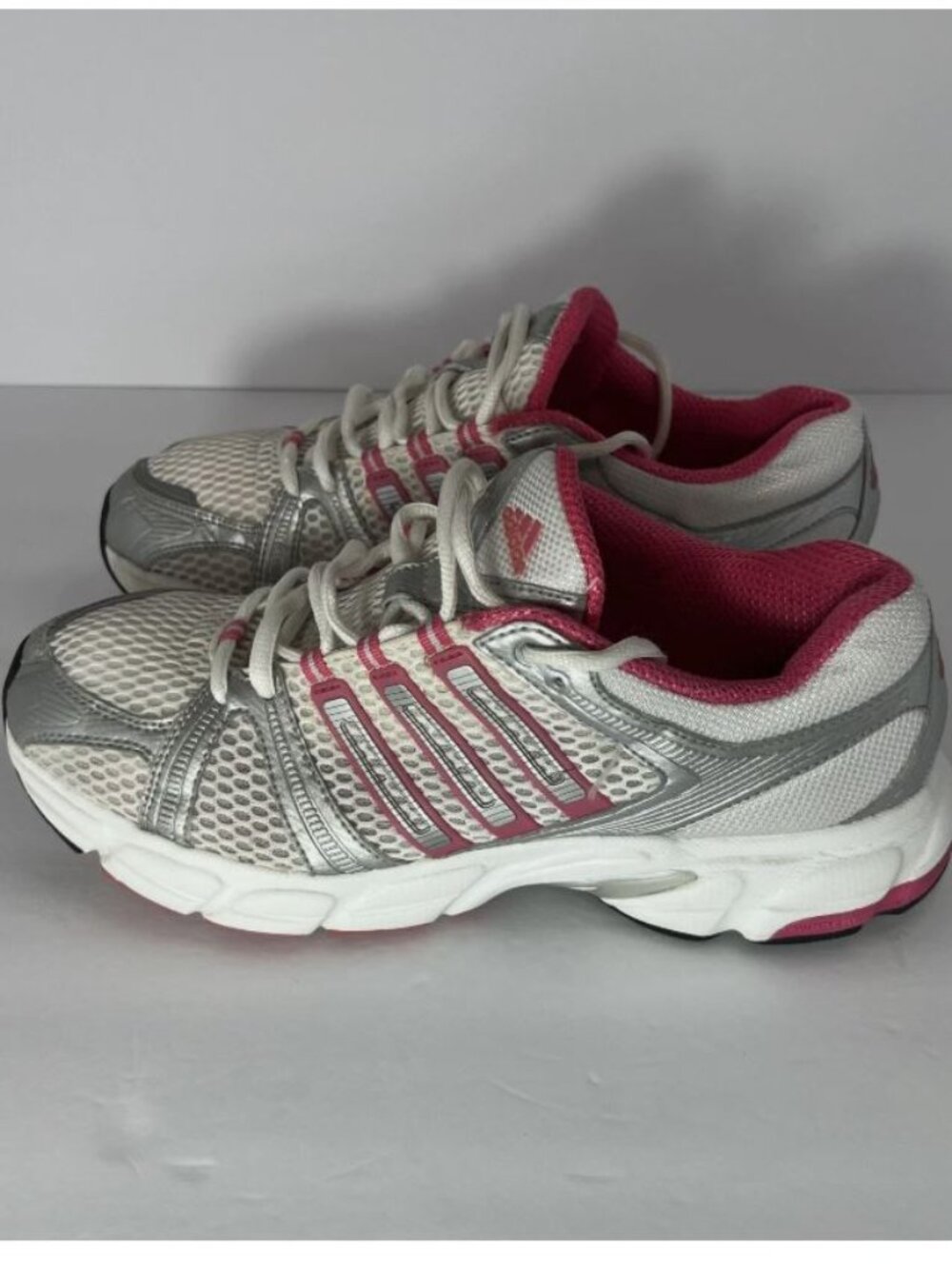 Adidas Women's Size 10 US Vintage Climacool ADIPRENE Gray/Pink Sneakers